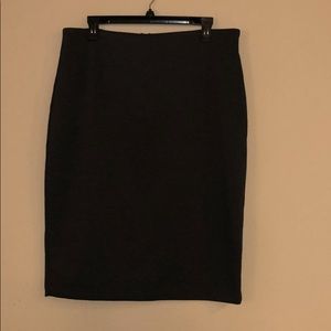 Charcoal Grey “A Line” skirt